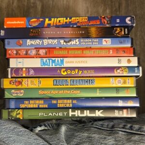 DVD Collection with Various Titles